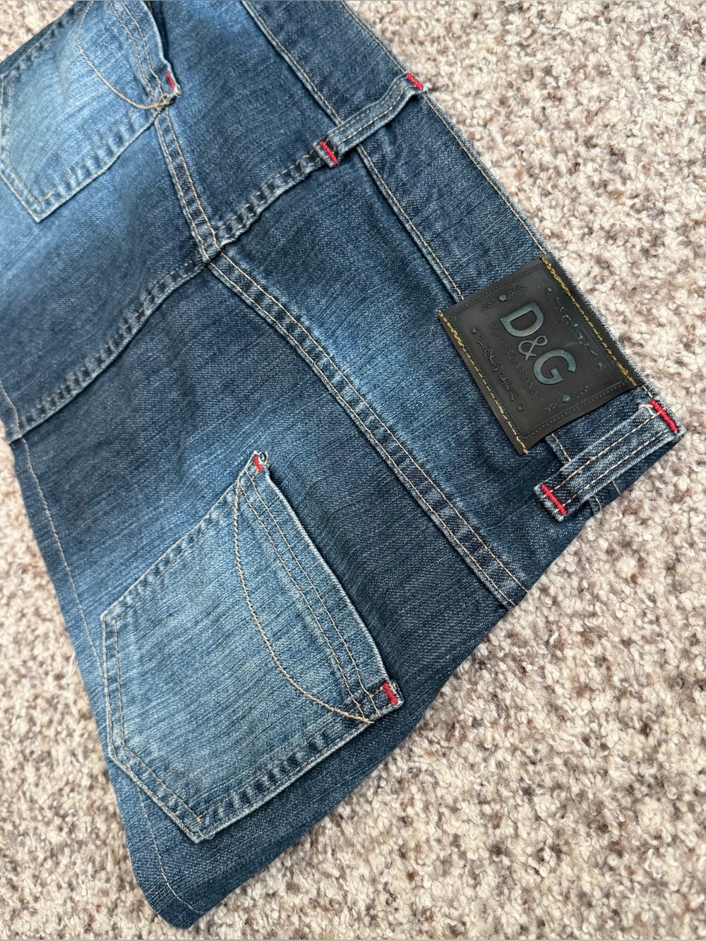Dolce&Gabbana Y2K mini skirt